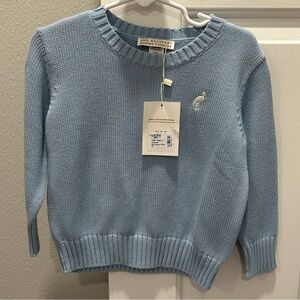 NWT The Beaufort Bonnet Company Sky Blue Sweater